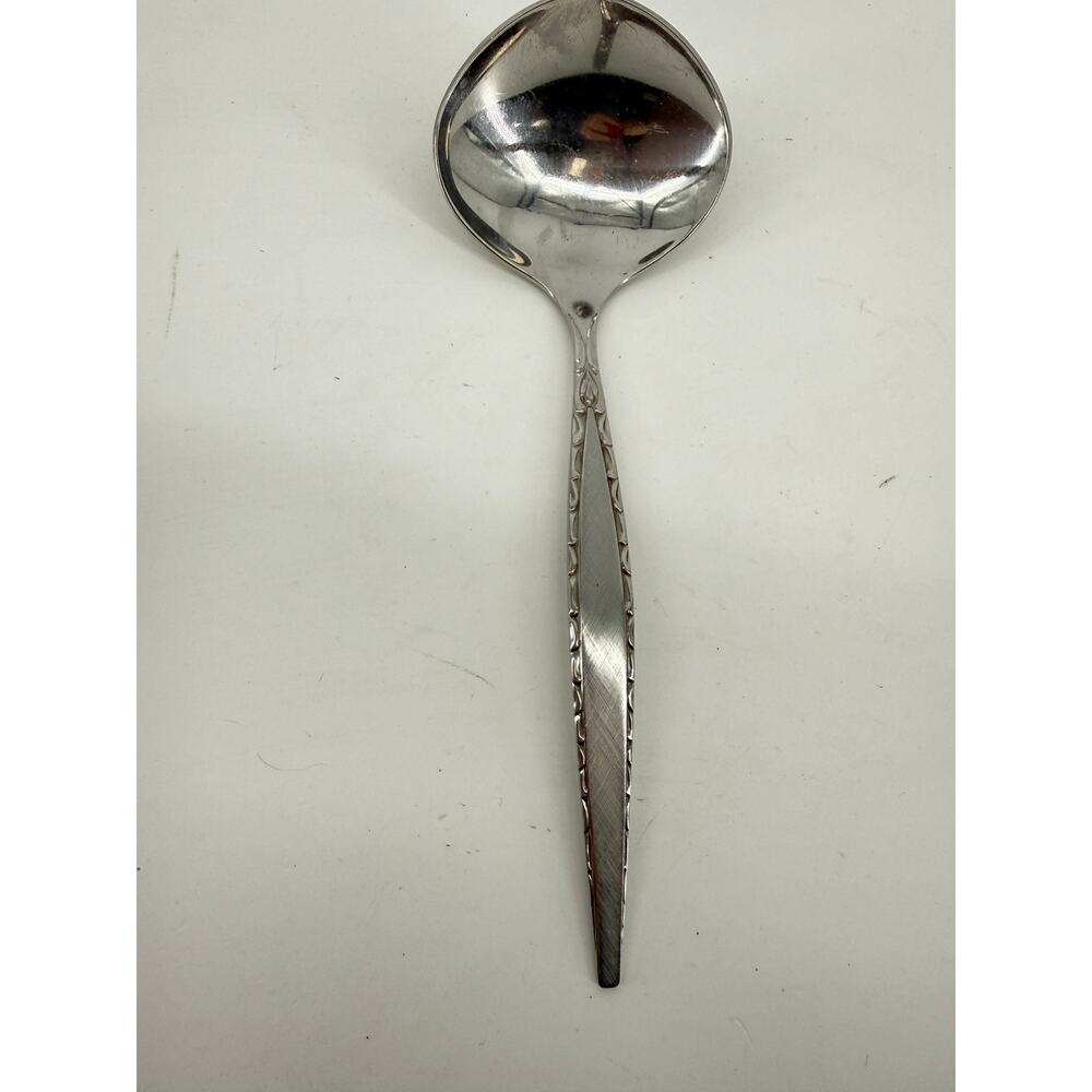 Community Oneida Stainless Serving Spoon Floral Replacement Flatware Silverware